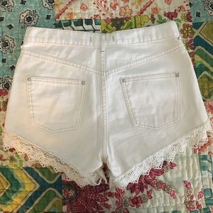 Free People Shorts - Free People lace shorts Free People Shorts - Free People lace shorts